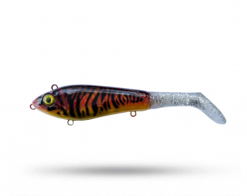 SvartZonker McHybrid 20cm, 100g Custom - Bengal Tiger by MG Tackle